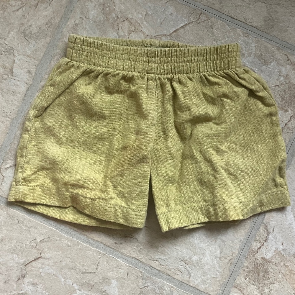Red Creek Kids linen shorts